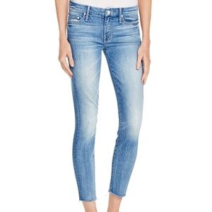 MOTHER Jeans Looker Ankle Fray Skinny Birds of Paradise Women's 29 30 x 27
